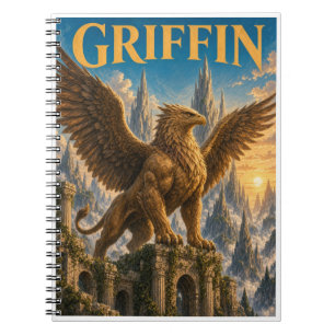 Griffin, Gothic Fantasy Monster Notebook