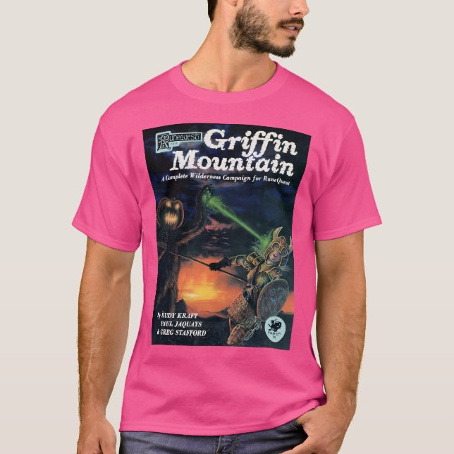 Griffin Mountain Cover (Rq 2Nd Ed) T-Shirt (Front)