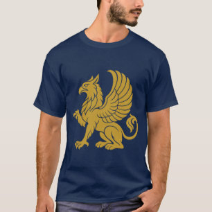 Griffin of Abdera Ancient Greek Gold Emblem T-Shirt