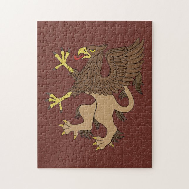 Griffin Rampant Jigsaw Puzzle (Vertical)