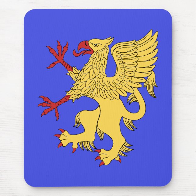Griffin Rampant Or Mouse Pad (Front)