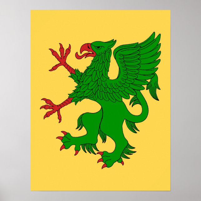 Griffin Rampant Vert Poster (Front)