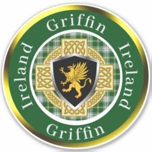 Griffin Shield & Celtic Cross Personalised