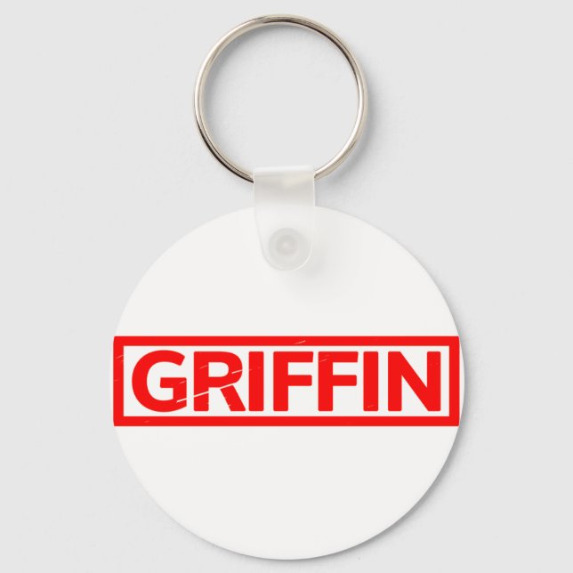 Griffin Stamp Key Ring (Front)