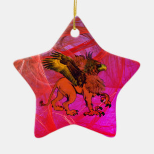 Griffin Star Ornament #1