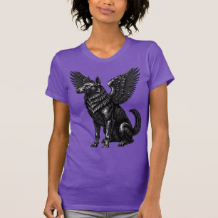 Griffin-Winged Guardian Glasya Rising T-Shirt
