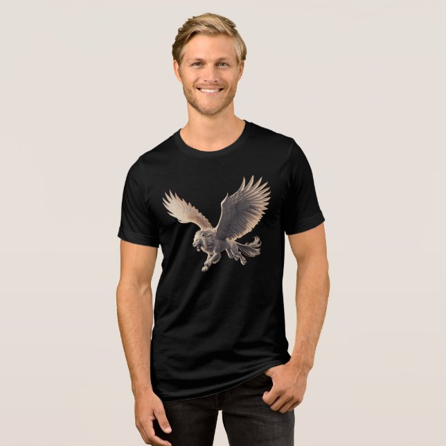 Griffin Wings Tri-Blend Shirt (Front Full)
