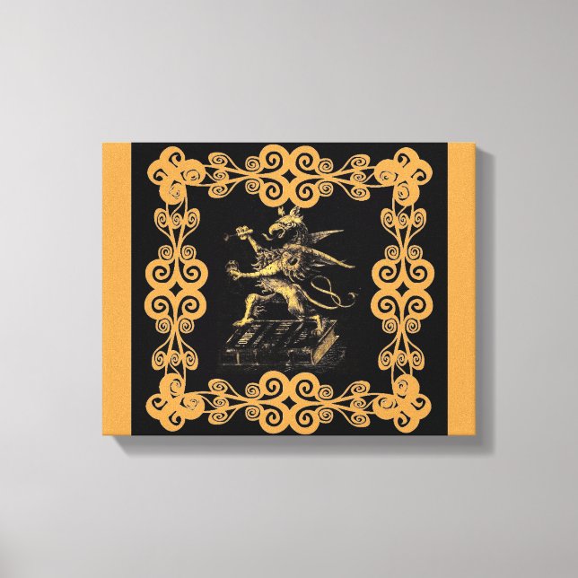 Griffin Wrapped canvas (Front)