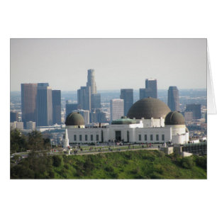Griffith Observatory and Downtown Los Angeles