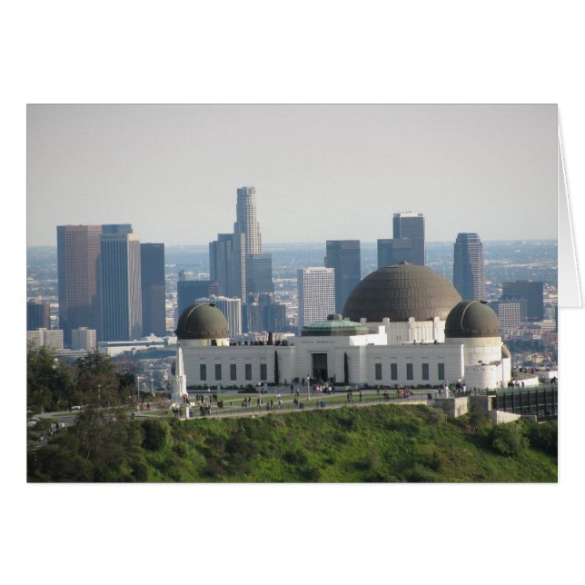 Griffith Observatory and Downtown Los Angeles (Front Horizontal)