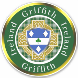 Griffith Shield & Celtic Cross Personalized