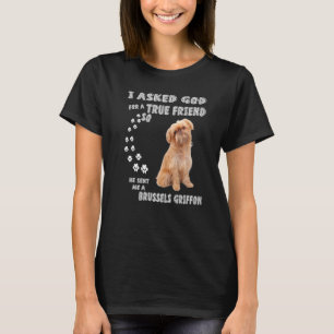 Griffon Belge Dog Mum Dad Costume Cute Brussels Gr T-Shirt