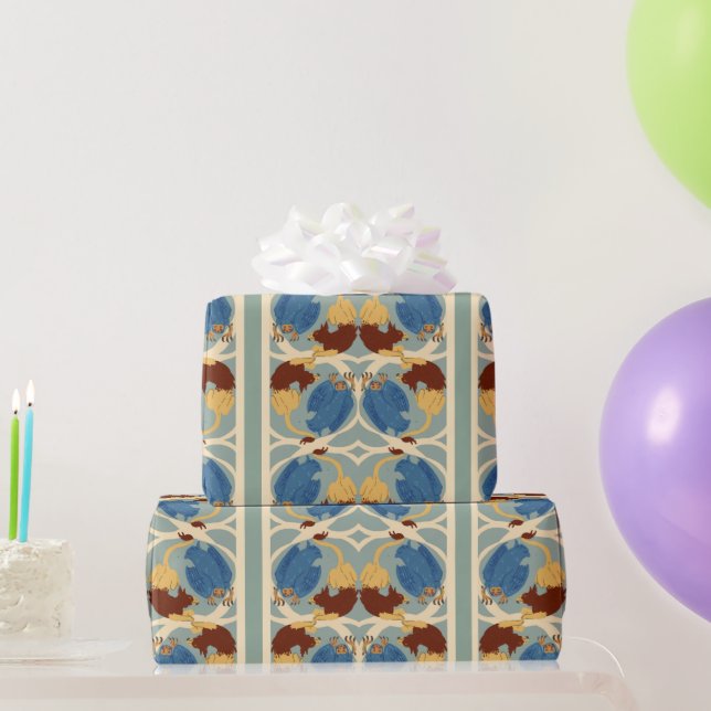 Griffons and Harpies of a Feather Wrapping Paper (Party Gifts)