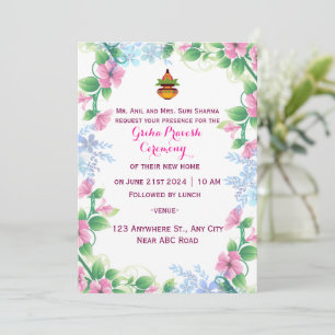 Grihapravesh Invitation