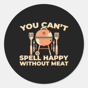 Grill Bbq - Grillmaster Grilling Barbecue 1 Classic Round Sticker