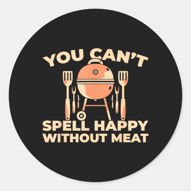 Grill Bbq - Grillmaster Grilling Barbecue 1 Classic Round Sticker (Front)