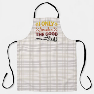 Grill BBQ Smoker All Over Print Apron