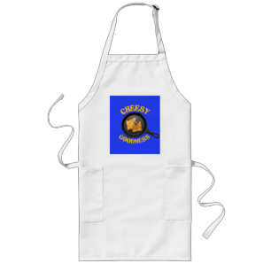 Grill Cheese Sandwich Cheesy Goodness Long Apron