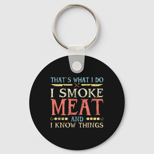 Grill Design For Grilling &amp; Barbeque Master  Key Ring (Front)