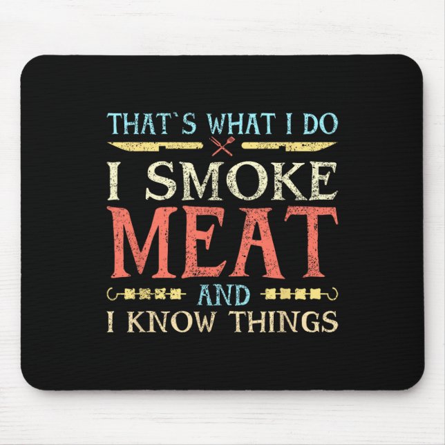 Grill Design For Grilling And Barbeque Master  Mouse Pad (Front)