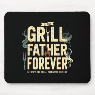 Grill father forever bbq pitmaster 2026 cooking mouse pad