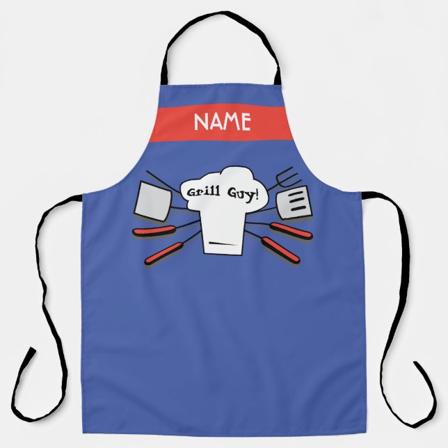 "Grill Guy" Father's Day Apron (Front)