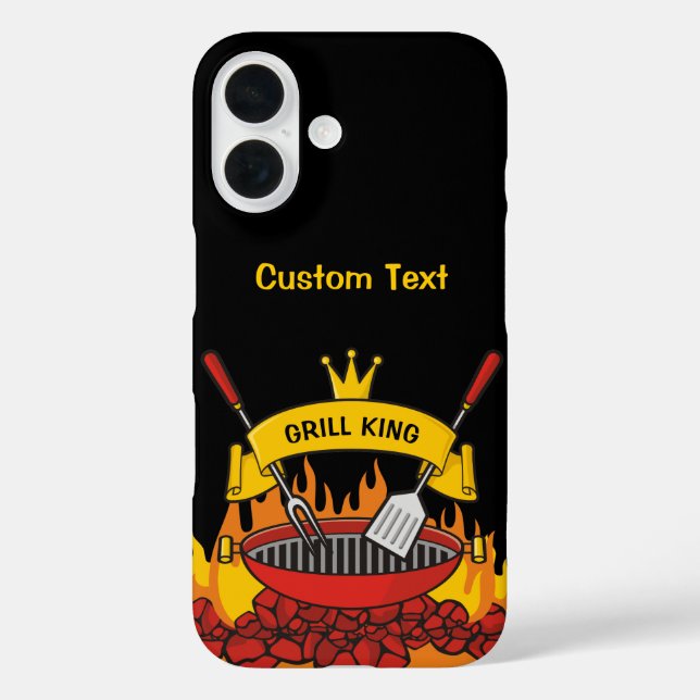Grill King Case-Mate iPhone Case (Back)