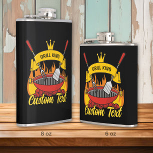 Grill King Hip Flask