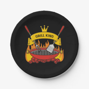 Grill King Paper Plate