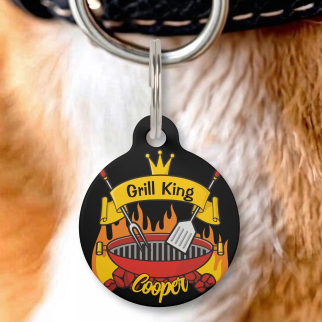 Grill King Pet Tag (Creator Uploaded)