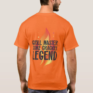 Grill Legend BBQ Poster T-Shirt