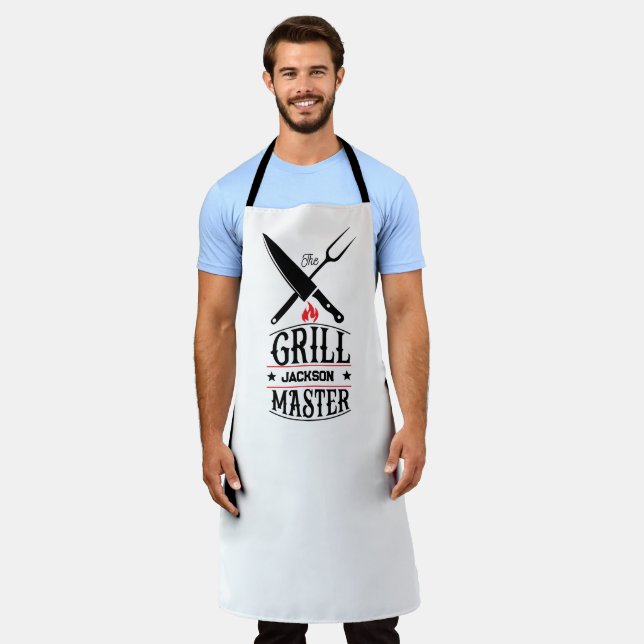 Grill Master Apron (Worn)