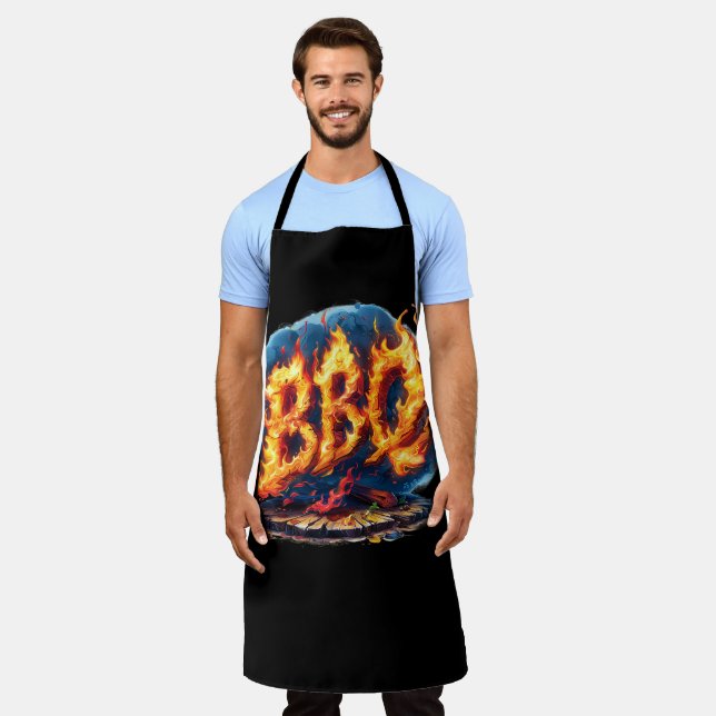 "Grill Master" Apron (Worn)
