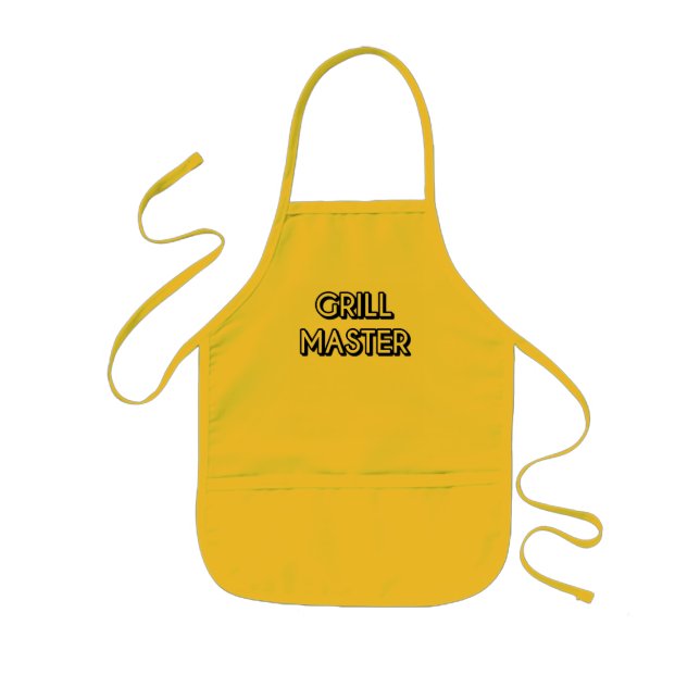 Grill Master BBQ Kids Apron (Front)