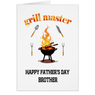 Grill Master Brother Fathers Day