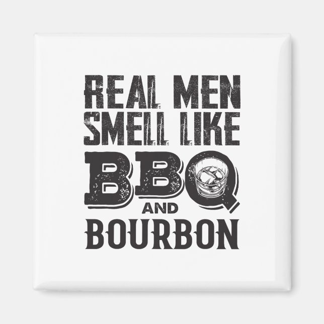 Grill Master Chef Grilling Byrbecue Lover Bbq And  Magnet (Front)