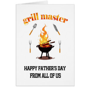Grill Master From All Of Us Fathers Day