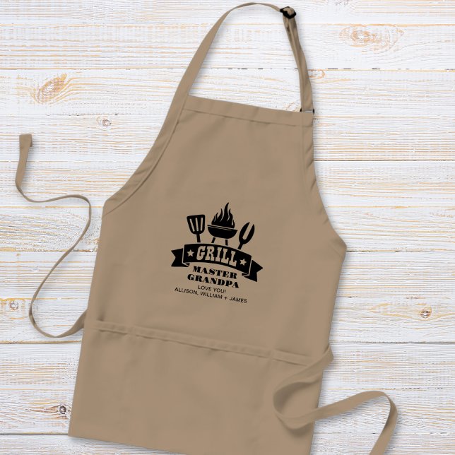 Grill Master Grandpa Standard Apron (Creator Uploaded)