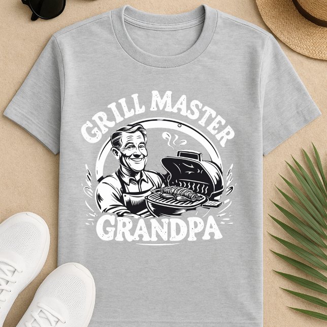 Grill Master Grandpa T-Shirt – Father’s Day (Creator Uploaded)