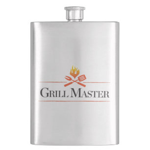 Grill Master Hip Flask