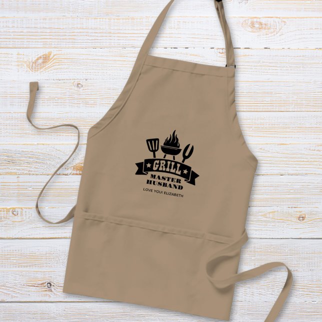 Grill Master Husband Standard Apron (Creator Uploaded)