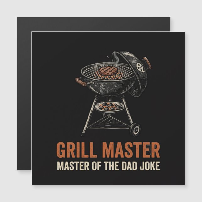 Grill Master Master of the Dad Joke Father's Day (Front/Back)