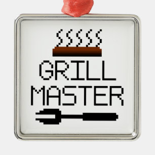 GRILL MASTER METAL TREE DECORATION
