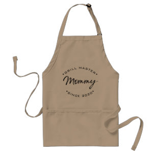 Grill Master Mommhy Since Personalised Year  Standard Apron