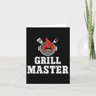 Grill Master Outdoor Bbq Gear Summer Cookouts And  Card