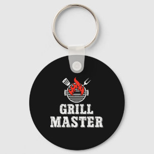 Grill Master Outdoor Bbq Gear Summer Cookouts And  Key Ring