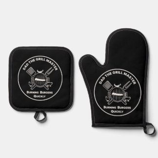 Grill Master Oven Mitt And Pot Holder Set