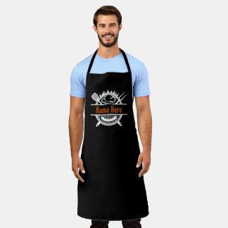 Grill Master - Personalise Custom Text Apron