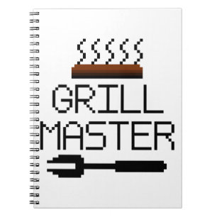 GRILL MASTER SPIRAL NOTEBOOK