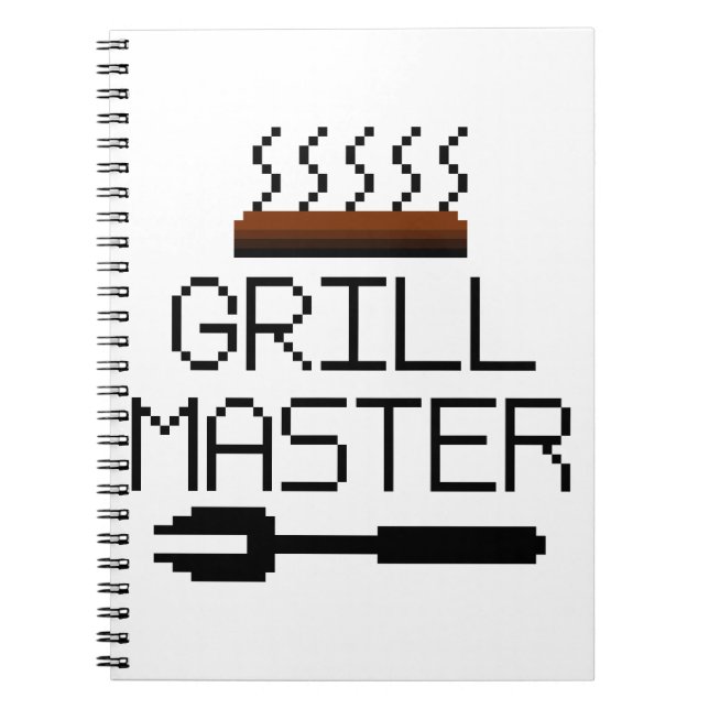 GRILL MASTER SPIRAL NOTEBOOK (Front)